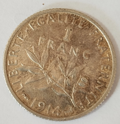 Pièce franc 1914 - pièce,
