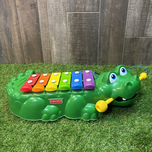 Vintage fisher price crocodile - fisher-price,