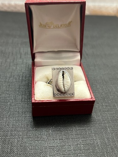 Belle bague argent massif avec - argent,