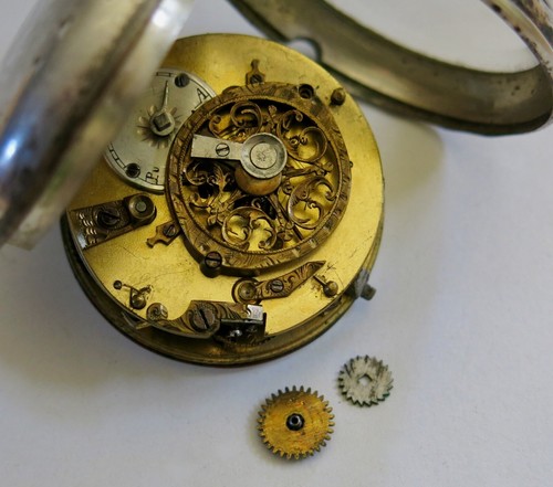 Montre coq argent - montre, à