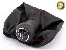 Pommeau de Levier de Vitesses Soufflet pour VW Golf 3 Polo Vento 5 Vitesses Cuir