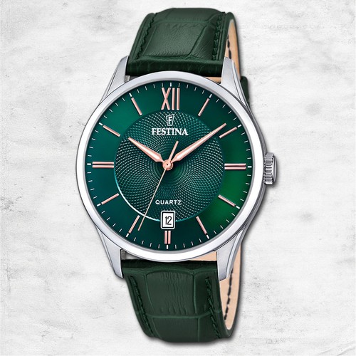 Montre homme festina cuir - homme,