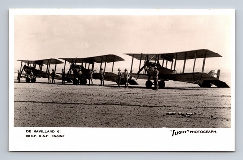 Rppc rfc raf havilland dh6 - rppc,