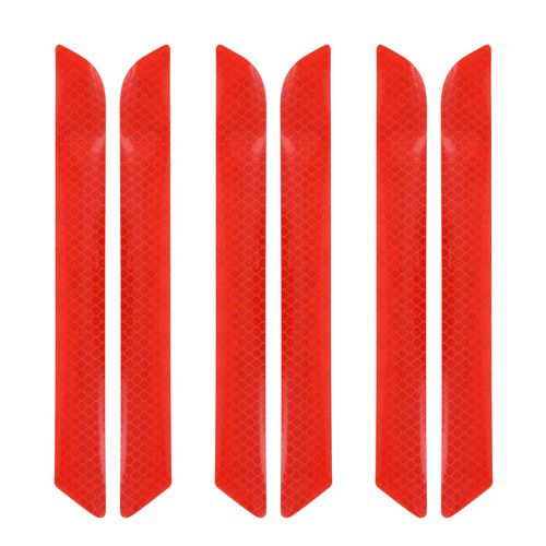 Bouclier rouge 6pcs - , voiture