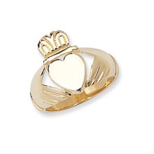 Bague Claddagh Femme Or Jaune