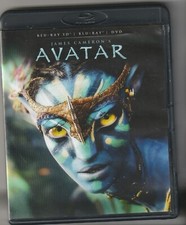 AVATAR BLU RAY 3D / BLU RAY ET DVD BOX LIMITEE