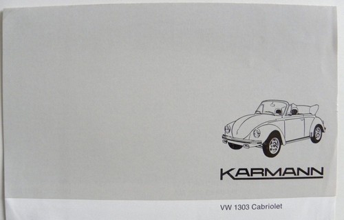 Petite brochure - , vw