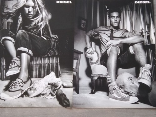 Diesiel vintage chaussures - diesiel,