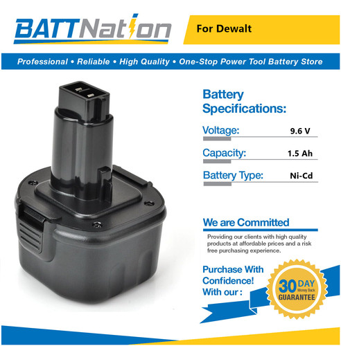 5ah nicd battery - 9.6v, for