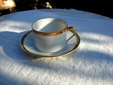Grosse TASSE A CAFÉ ANCIENNE PORCELAINE LIMOGES signé RAYNAUD époque année 1960: