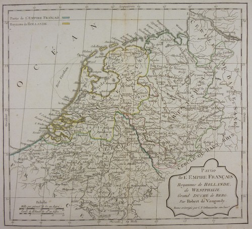 Carte ancienne france - france, hollande