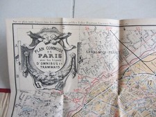 Plan commode de Paris L. Joly éditeur 1891