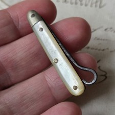 Tire Lacet Crochet Nacre