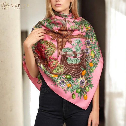 Rare vintage foulard soie - foulard, en