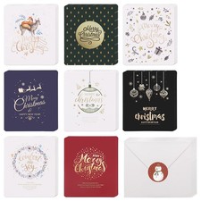 24 Pièces Cartes Voeux de