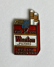 87 - Pin's TABAC - PAQUET DE CIGARETTES WINSTON