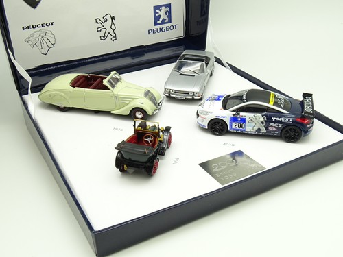 Norev coffret peugeot - -,