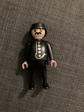 ** Playmobil 3770 Chef De Gare Train Colorado Spring 4033 4034 Tres Bon Etat