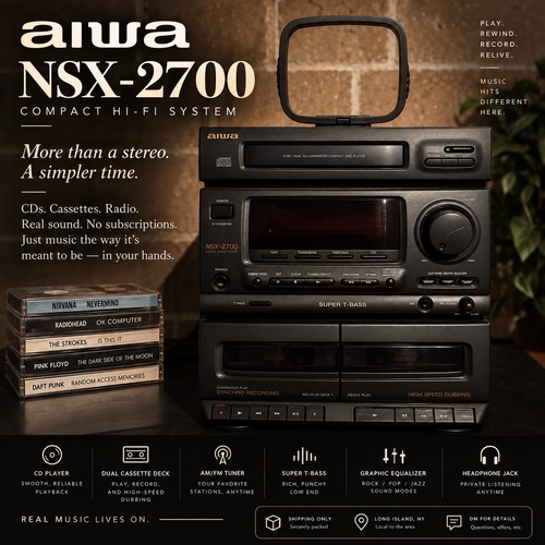 Aiwa nsx 2700 digital - nsx-2700, audio
