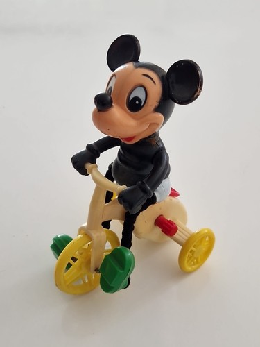 Mickey ancien sur son - ancien, vÉlo
