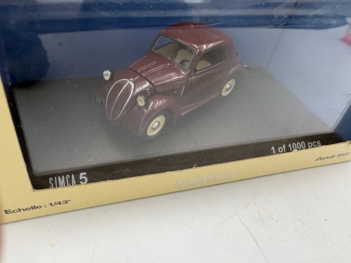 Voiture miniature simca cinq - voiture,