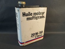 Ancien bidon huile Carrefour