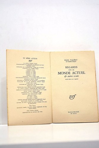 Livre ancien valery regards - valery,