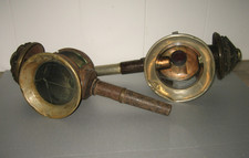 2 Ancienne Lampe Lanterne à