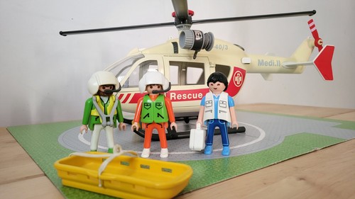 Playmobil 4222 hélicoptère - 4222,
