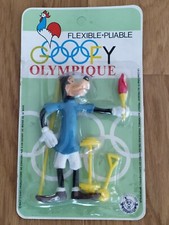 BRABO WALT DISNEY DINGO GOOFY AUX JEUX OLYMPIQUE ANNEE 80 figurine flexible