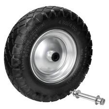 15" Roue brouette pleine en
