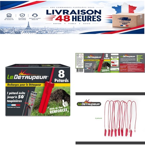 Detaupeur recharges - 8,