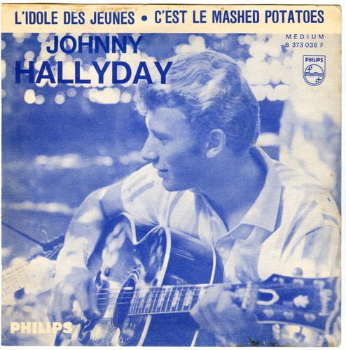 Disque jukebox hallyday 45t - hallyday,