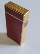 Ancien Briquet DIPLOMAT IC SENSOR pour collection laque de chine et plaqué or