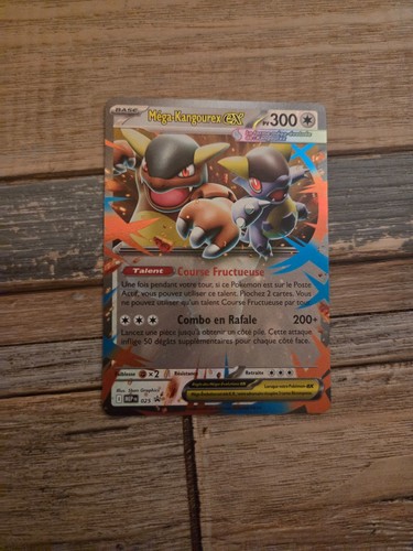 Carte pokémon méga kangourex - carte,