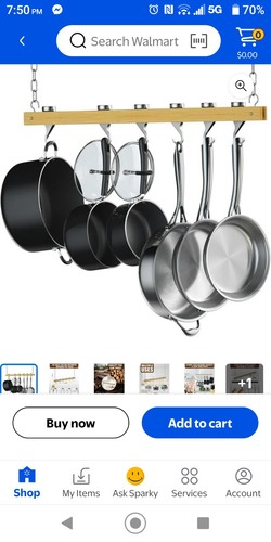 Masterclass pan hanging - pan, pot