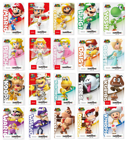 Nintendo amiibo super mario - nintendo,