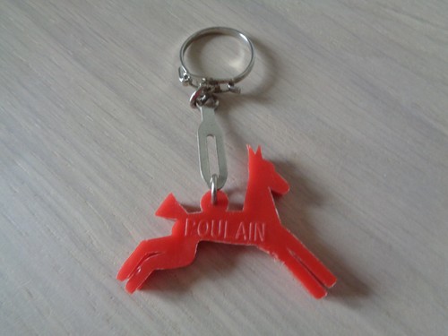 Porte cle poulain cheval - porte,
