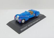 GC2325 NOREV / PEUGEOT 302 DARL MAT COUPE 1937 BLEU 1/43