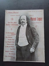 PARTITION ANCIENNE PIANO & CHANT - MARCEL LEGAY - L'album musical 1906 - RARE