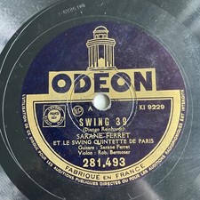 78 RPM SARANE FERRET joue