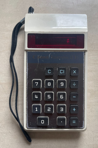 Calculatrice canon palmtronic - calculatrice,
