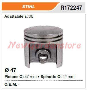 Piston segments embrayage - piston,