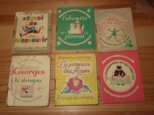 Lot de 6 petits livres