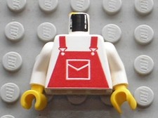 LEGO Minifig Torso Ref 973p1c / Set 6504 6380 6667 6541 6309 6542 6512 6349...