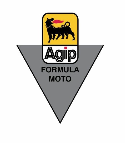Autocollant agip formule - 1,