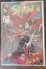 spawn comics n°8 Vo signé todd Mc farlane 1ere edition, 1ere impression