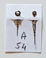 Aiguilles pour montre à gousset dorée H 12.5 et M 17.0 mm n° A 54
