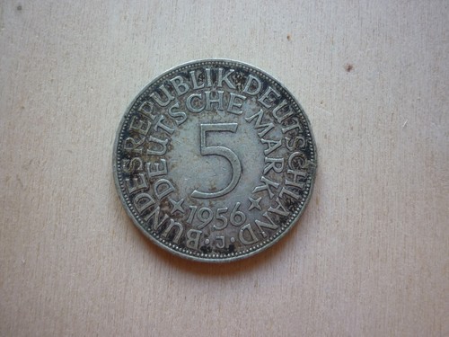 Ancienne pièce argent 5 - ancienne, de