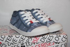 LE TEMPS DES CERISES - Baskets mode Fille  BASIC 02 Tye & Dye Blue Jean 34 neuf